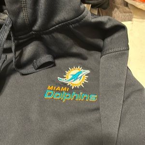 Miami Dolphins Hoodie. Youth 14. Mint condition.